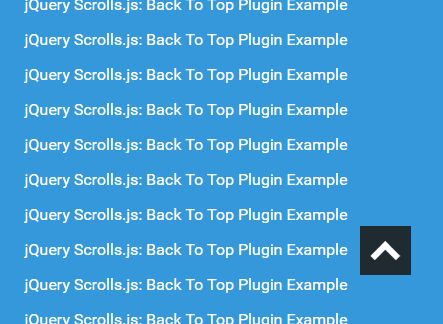 Smooth Scroll To Top Plugin For jQuery - Scrolls.js