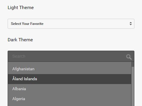 Create Searchable Dropdown Select With jQuery - selectstyle