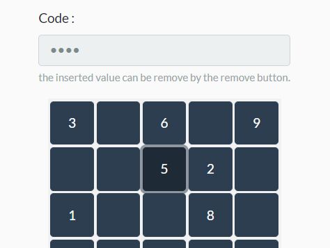 Secure Virtual Numeric Keyboard With Random Key Order - Cryxpad
