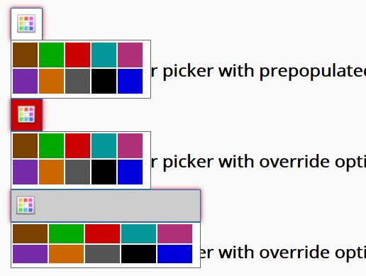 Simple Accessible jQuery Color Picker Plugin - simplecolorpicker.js