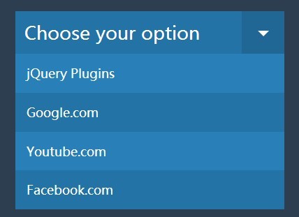 Simple Animated Drop Down List with jQuery and CSS3 | Free jQuery Plugins