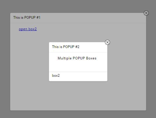 Simple Clean jQuery Popup Layer Plugin - Smartbox.js