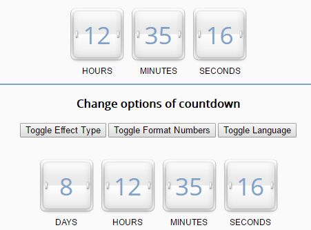 Simple Countdown / Periodic Timer Plugin With jQuery - SyoTimer