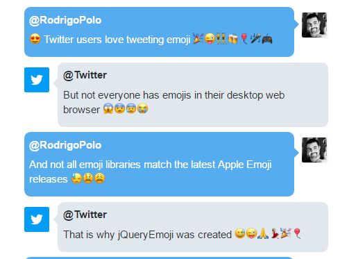 Simple Fast jQuery Emoji Parser / Converter Plugin - jQueryEmoji