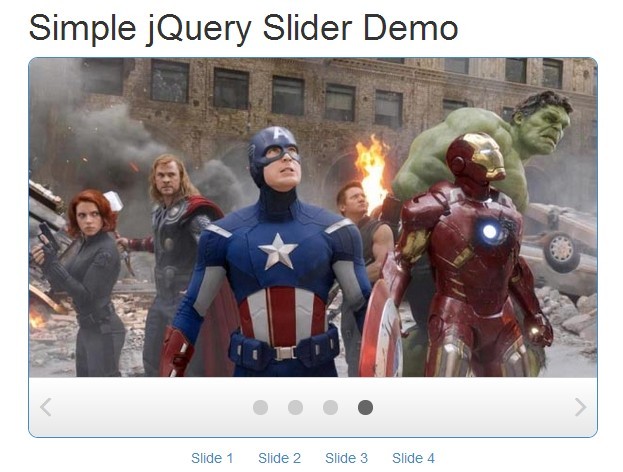Simple Flexible Content Carousel Plugin with jQuery