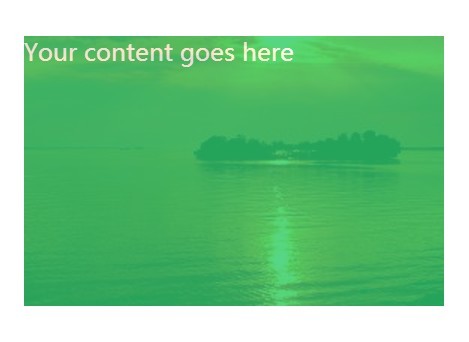 Simple Image Caption Hover Effects with jQuery and Html5 - Caption Rollover