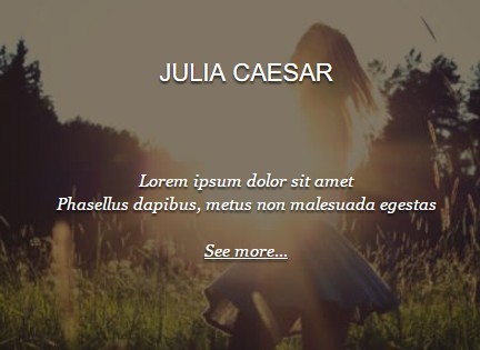 Simple Image Hover Effect with jQuery and CSS/CSS3