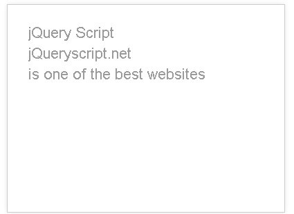 Simple Slide and Fade Out Html Elements Plugin with jQuery