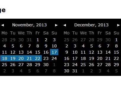 Simple Calendar and Date Picker Plugin - PickMeUp