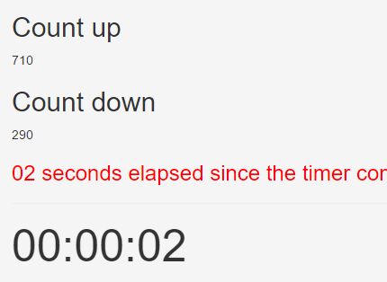 Simple jQuery Counter & Timer Plugin - countid