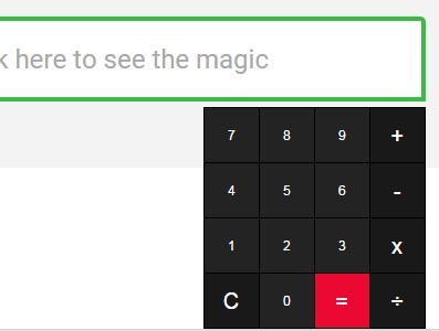 Simple jQuery Plugin For Calculator Inputs - jCalculator
