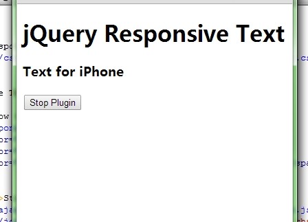 Simple jQuery Responsive Text Replacement Plugin - Responsive Text
