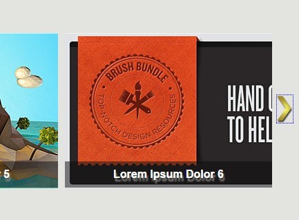 Small jQuery Carousel Slider with Cool CSS3 Transitions