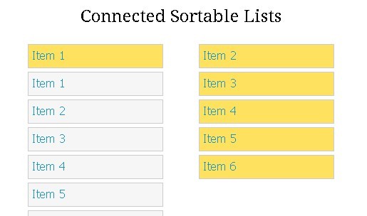 Sortable Lists and Grids with jQuery & HTML5 - html5sortable