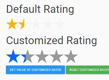 SVG Based Star Rating Control With jQuery - Simple Rater