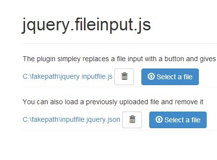 Styling Your File Input with jQuery Inputfile Plugin and Bootstrap