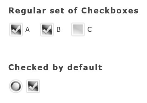 Stylish Checkbox and Radio Button Replacement With jQuery - ScrewDefaultButtons