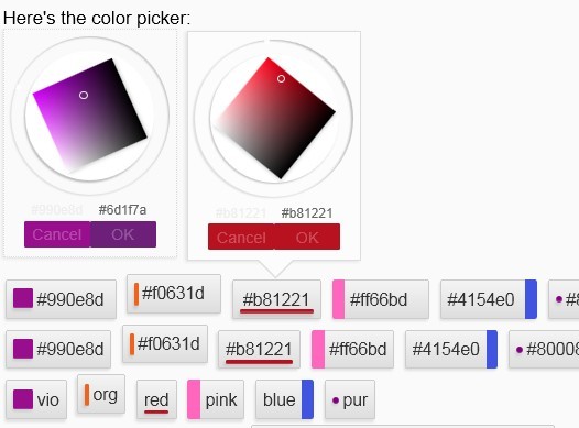 Stylish Circular Color Picker Plugin with jQuery - SmallColorPicker