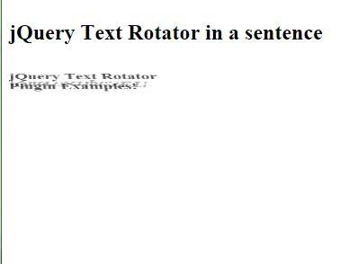 Super Simple Text Rotator with jQuery and CSS3