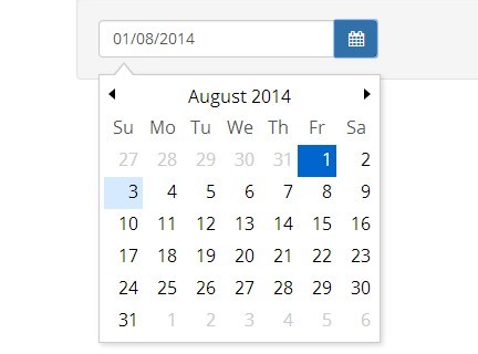 Super Tiny jQuery HTML5 Date Picker Plugin - Free Download Super Tiny jQuery & HTML5 Date Picker Plugin - DatePicker