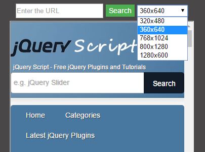 Test Responsive And Device-specific Viewports Using jQuery - easyViewport