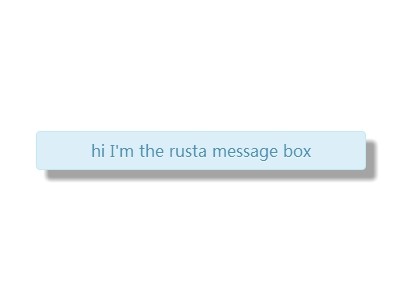 Tiny jQuery Toast Notification Plugin - rustaMsgBox