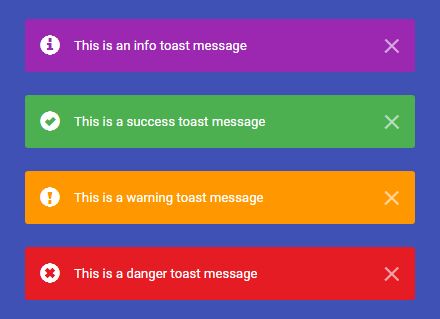 Minimal Toast Notification Plugin For Bootstrap - jQuery Bootoast