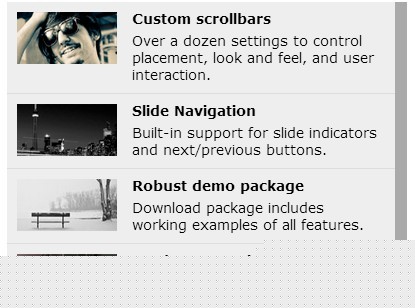 Touch Enabled & Responsive Vertical Slider Plugin For jQuery - iosSlider Vertical