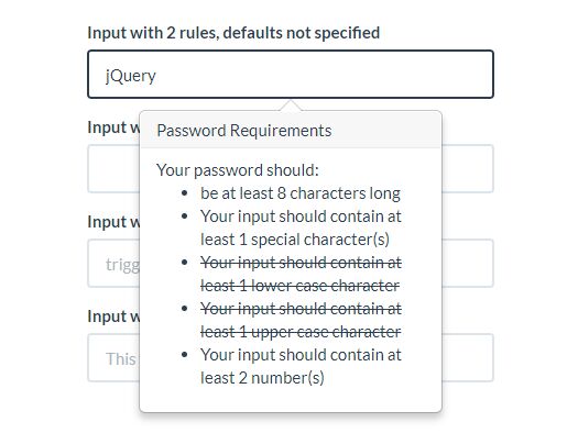 Validate If A Password Meets Certain Requirements - PassRequirements