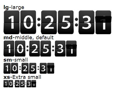 flipclock jquery face flipclock jquery face