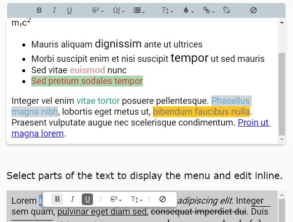 Multi Purpose WYSIWYG Editor - jQuery MultiformTextEditor