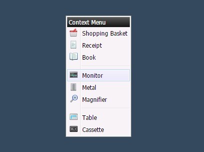 Windows Like Right Click Context Menu with jQuery