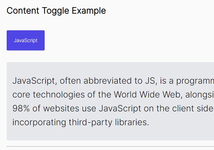 Accessible Content Toggle Plugin - jQuery Toggle-Panel