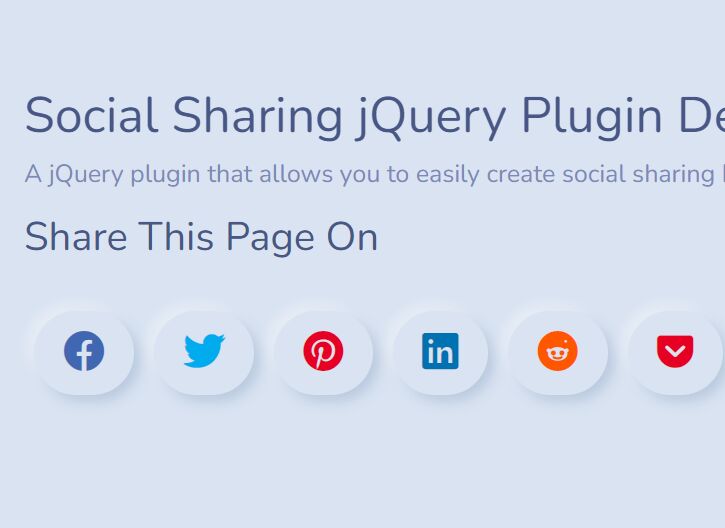 jQuery Plugin To Add Social Sharing Buttons To Your Site - Socialjs | Free jQuery Plugins