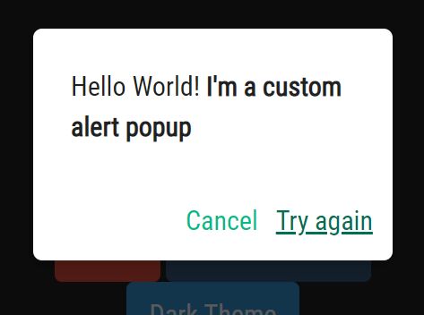 Custom Animated Alert Popup Box Plugin - jQuery Alert 2