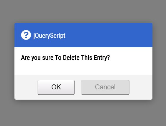 Pretty Alert/Success/Confirm Dialog Plugin - Notify Mobile