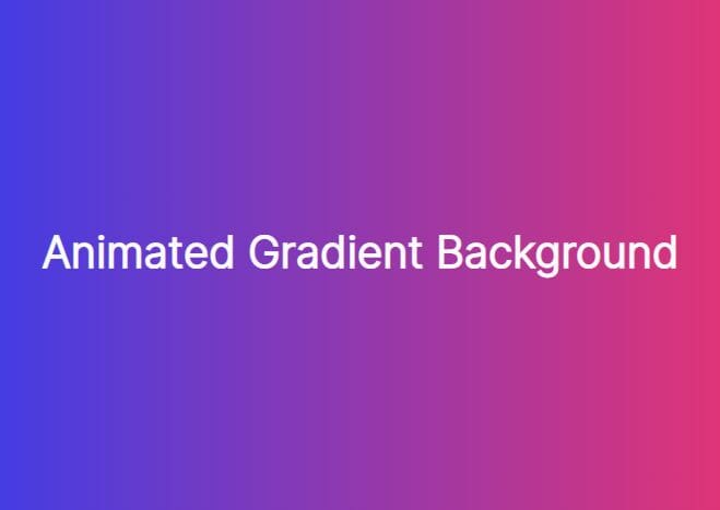 Animated Gradient Background In jQuery