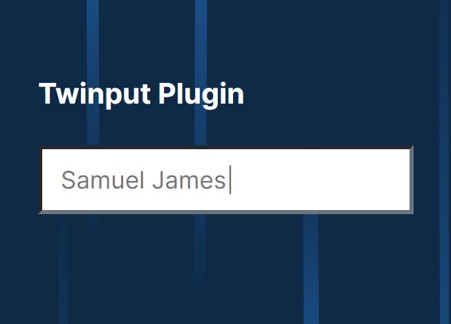 Animated Multilingual Placeholder Plugin - jQuery Twinput
