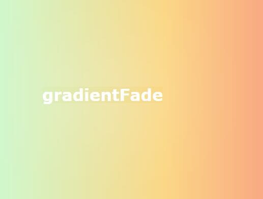 Animating CSS Gradients With jQuery - gradientFade