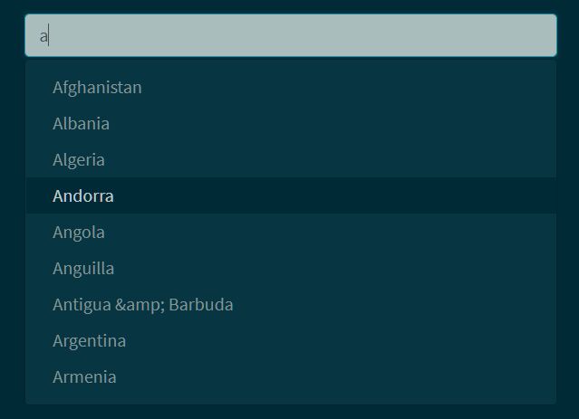autocomplete suggestions bootstrap - Free Download Autocomplete Suggestions For Inputs - Bootstrap Autocomplete