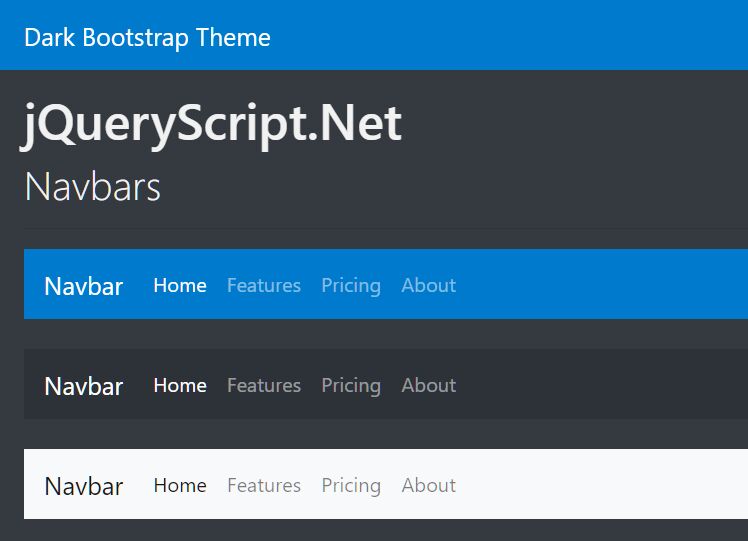 Automatic Dark & Light Theme Switcher For Bootstrap 4