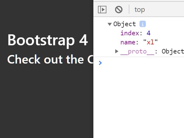 Bootstrap 4 Breakpoints Detection In JavaScript