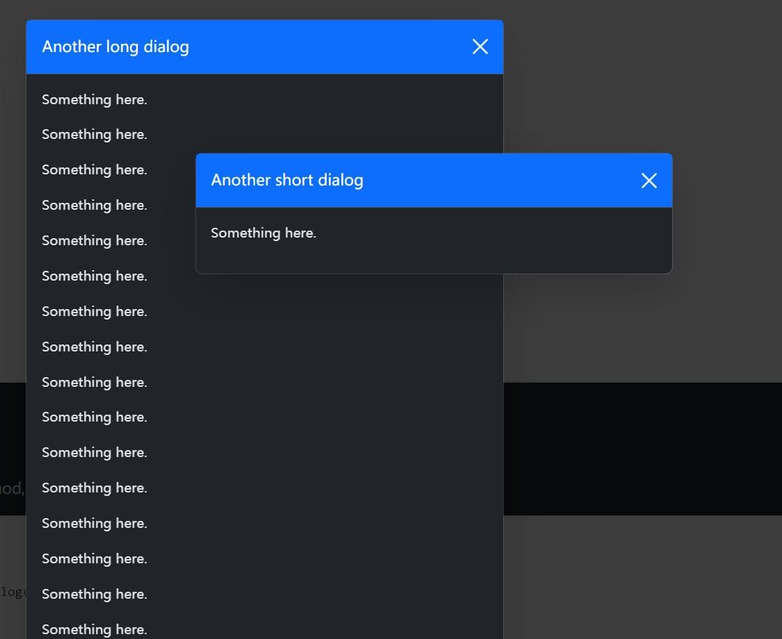 Create Dynamic Bootstrap 5 Modals with One JS Call - bootstrap5-dialog
