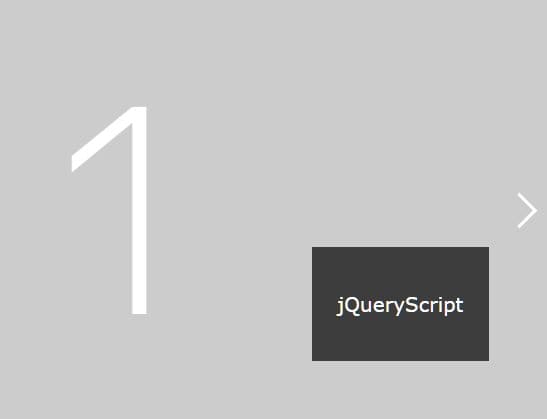 Tiny Carousel With A Wipe Fill Effect - jQuery wipeSlider