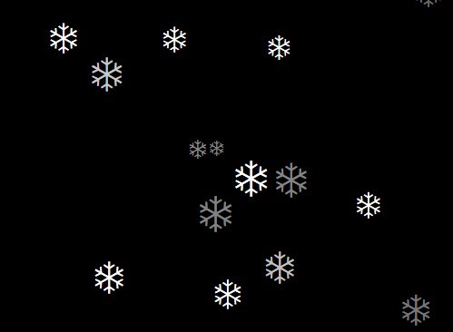 10+ JavaScript and CSS Solutions To Create Snowfall Effects On Webpage