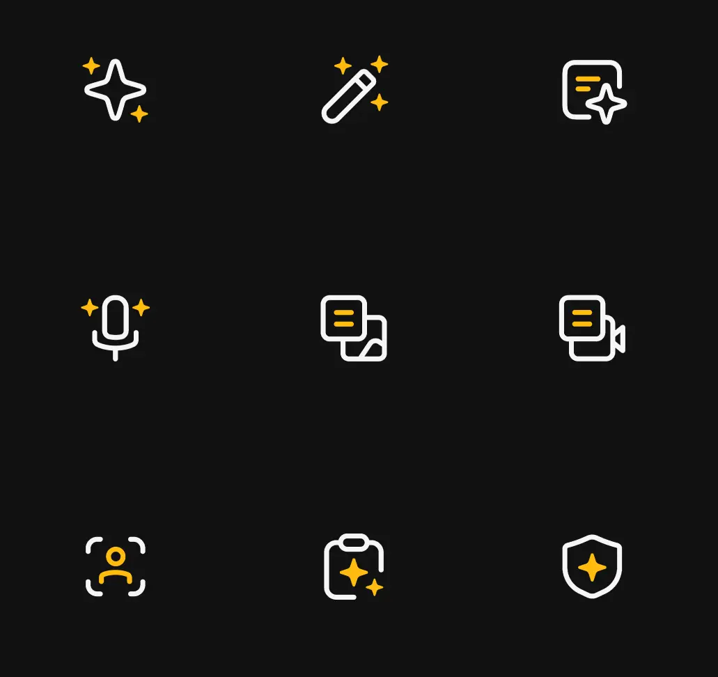 27 Artificial Intelligence Icons