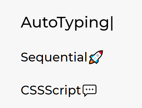 AutoTyping.js