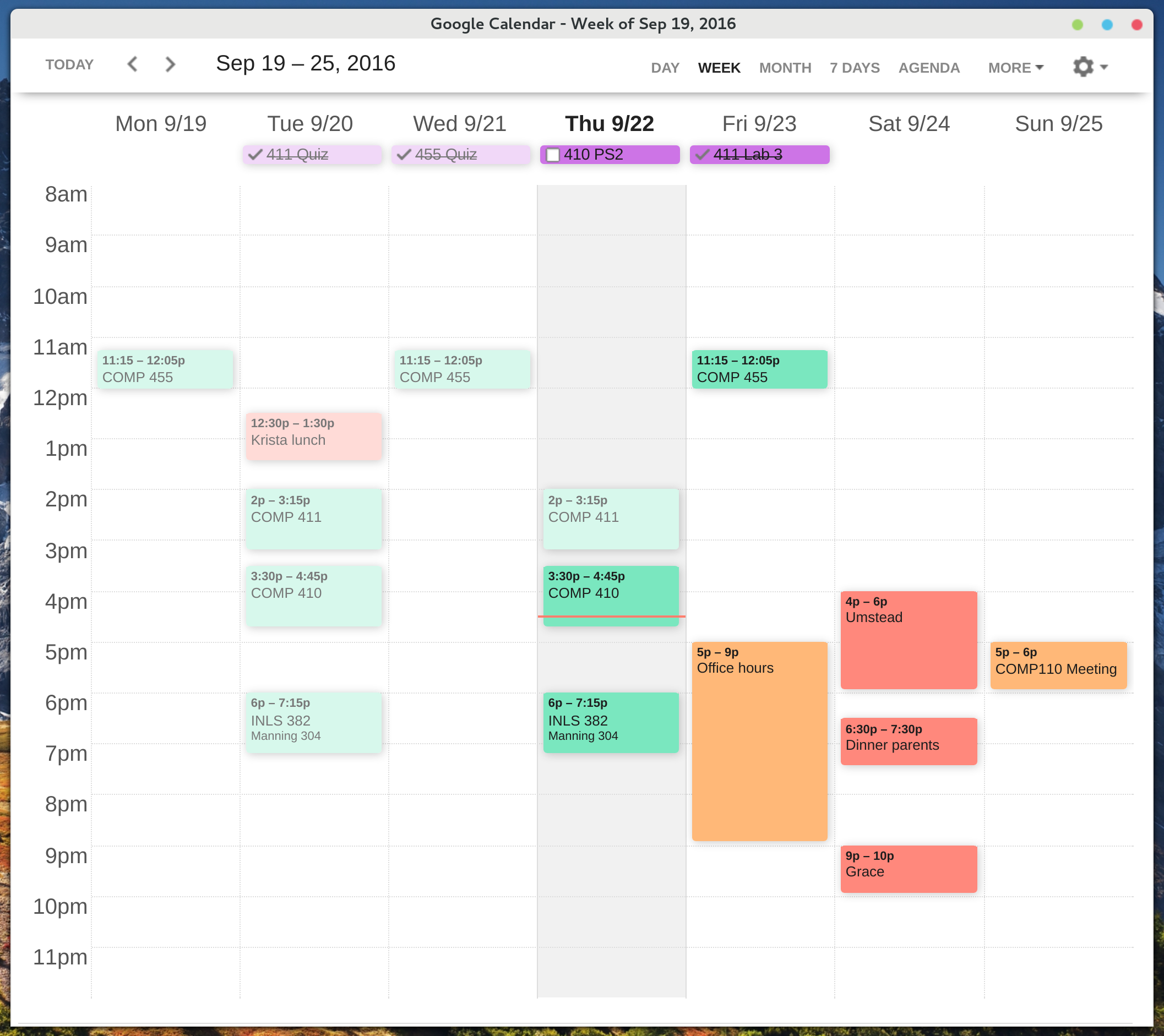 Clean-Google-Calendar