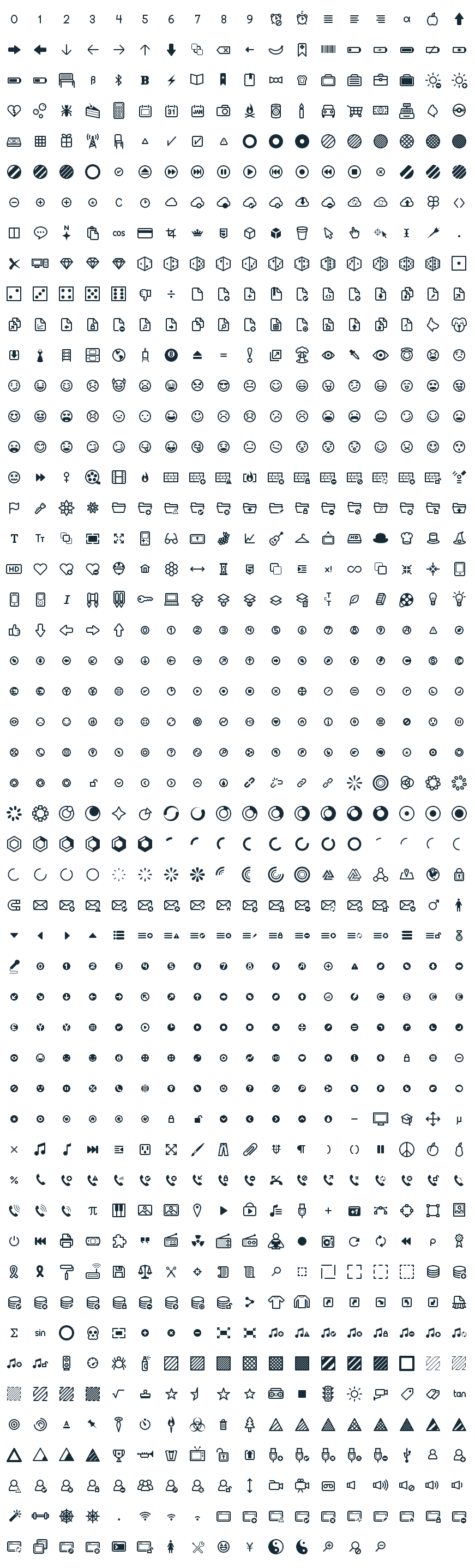 Cosmicons - UI Icon Set & Font