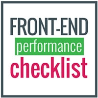 Front-End Performance Checklist